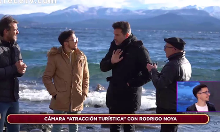 Rodrigo Noya voló a Bariloche engañado por la producción de ShowMatch para participar de un supuesto spot publicitario de la ciudad rionegrina. Rodrigo Noya voló a Bariloche engañado por la producción de ShowMatch para participar de un supuesto spot publicitario de la ciudad rionegrina.
