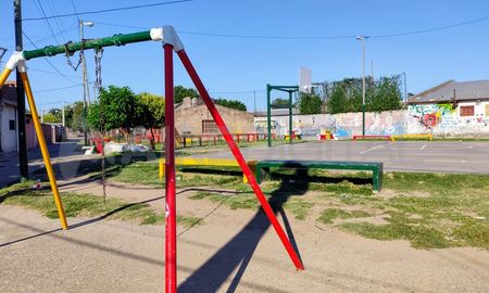 Lugar del doble homicidio en Rueda y Lima, barrio Villa Banana. Lugar del doble homicidio en Rueda y Lima, barrio Villa Banana.