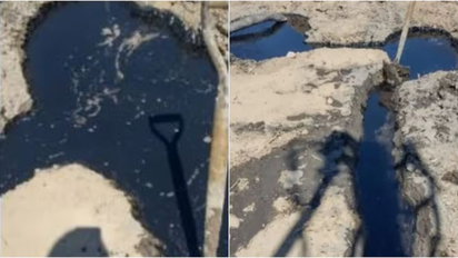 Se conoció un increíble hallazgo en una escuela Neuquén: buscaban agua y encontraron petróleo