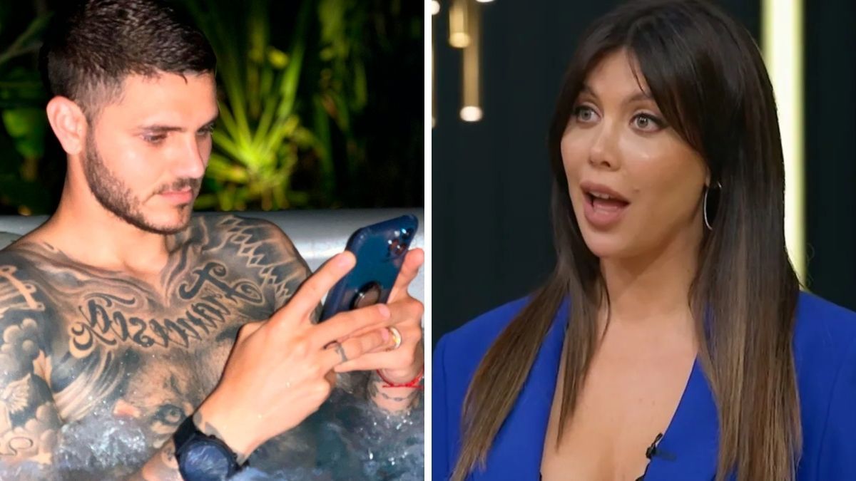 Aseguran que Wanda Nara y Mauro Icardi siguen hablando y con mensajes subidos de tono