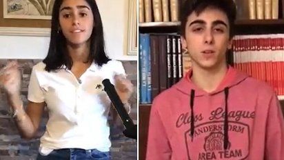 Estos son los videos con los que Albertina y Santiago ganaron la beca al Space Camp