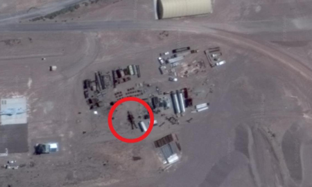Afirman que en el &Aacute;rea 51 hay un robot gigante que pos&oacute; para Google Earth