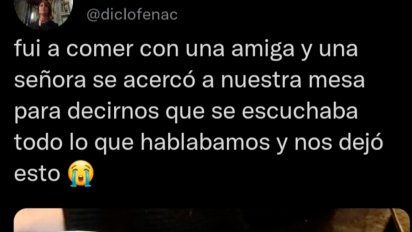 El posteo se volvió rápidamente viral en las redes sociales.