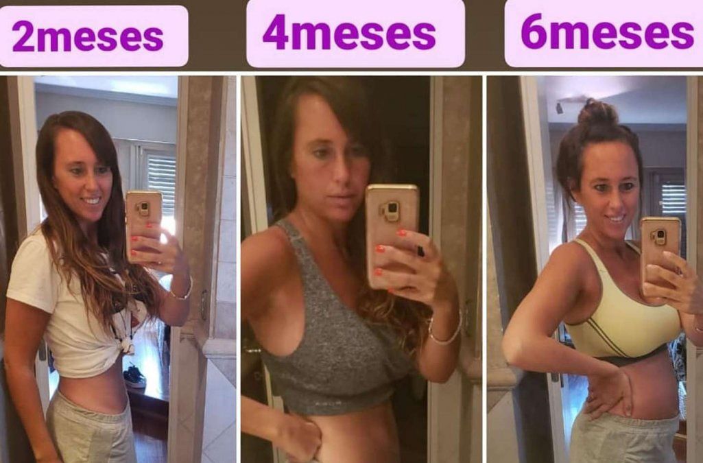 Estefanía Pasquini espera su primer hijo.