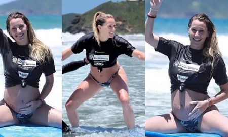 Mientras transita su quinto mes de embarazo, Mica Viciconte tomó una clase junto a las hijas de Fabián Cubero. Mientras transita su quinto mes de embarazo, Mica Viciconte tomó una clase junto a las hijas de Fabián Cubero.