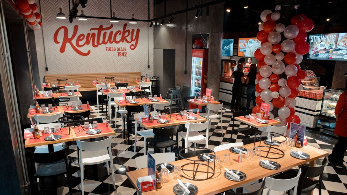 Kentucky es una de las franquicias de pizza al molde y media masa más rentables del mercado.
