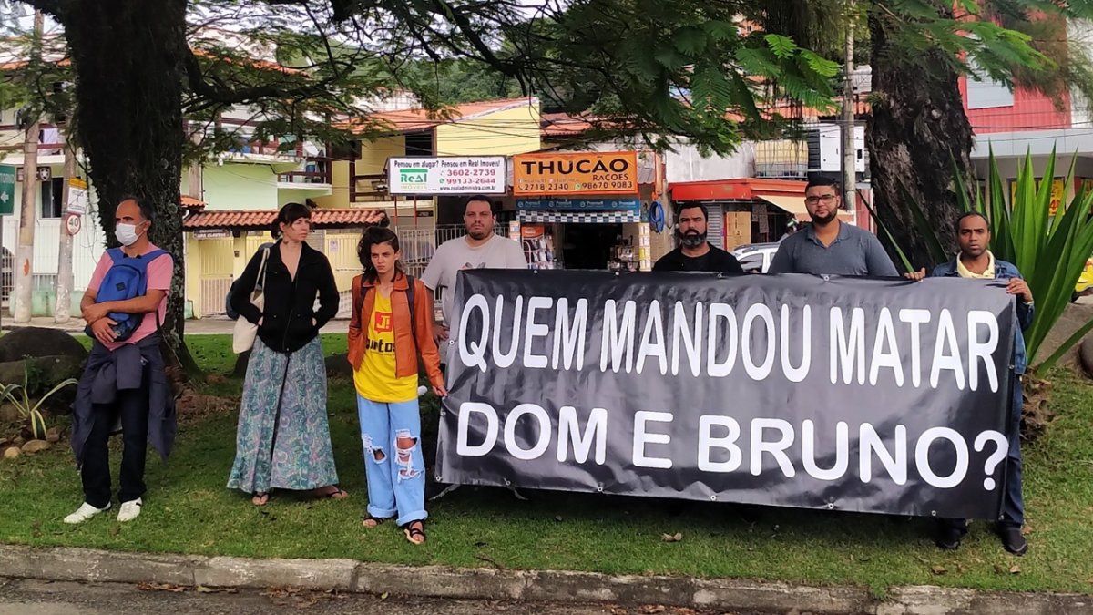 Velaron en Brasil los restos del periodista británico asesinado en la Amazonía.