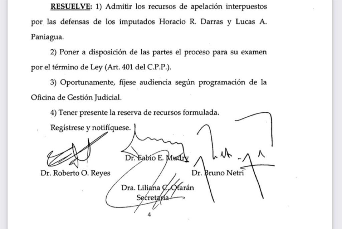 La Justicia aceptó reabrir el caso que derivó en las detenciones de los dirigentes de Colón, Horacio Darrás y Lucas Paniagua.