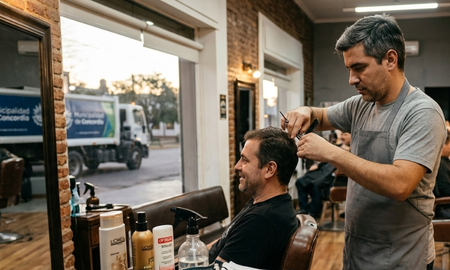 El empleado municipal fue descubierto atendiendo una peluquería en su horario laboral. El empleado municipal fue descubierto atendiendo una peluquería en su horario laboral.