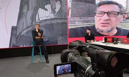 El enviado especial de AIRE en Ucrania, Germán de los Santos, en diálogo con Luis Mino este miércoles desde Lviv. El enviado especial de AIRE en Ucrania, Germán de los Santos, en diálogo con Luis Mino este miércoles desde Lviv.