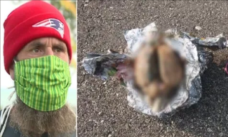 Misterio: encontró en la playa un cerebro envuelto en aluminio Misterio: encontró en la playa un cerebro envuelto en aluminio