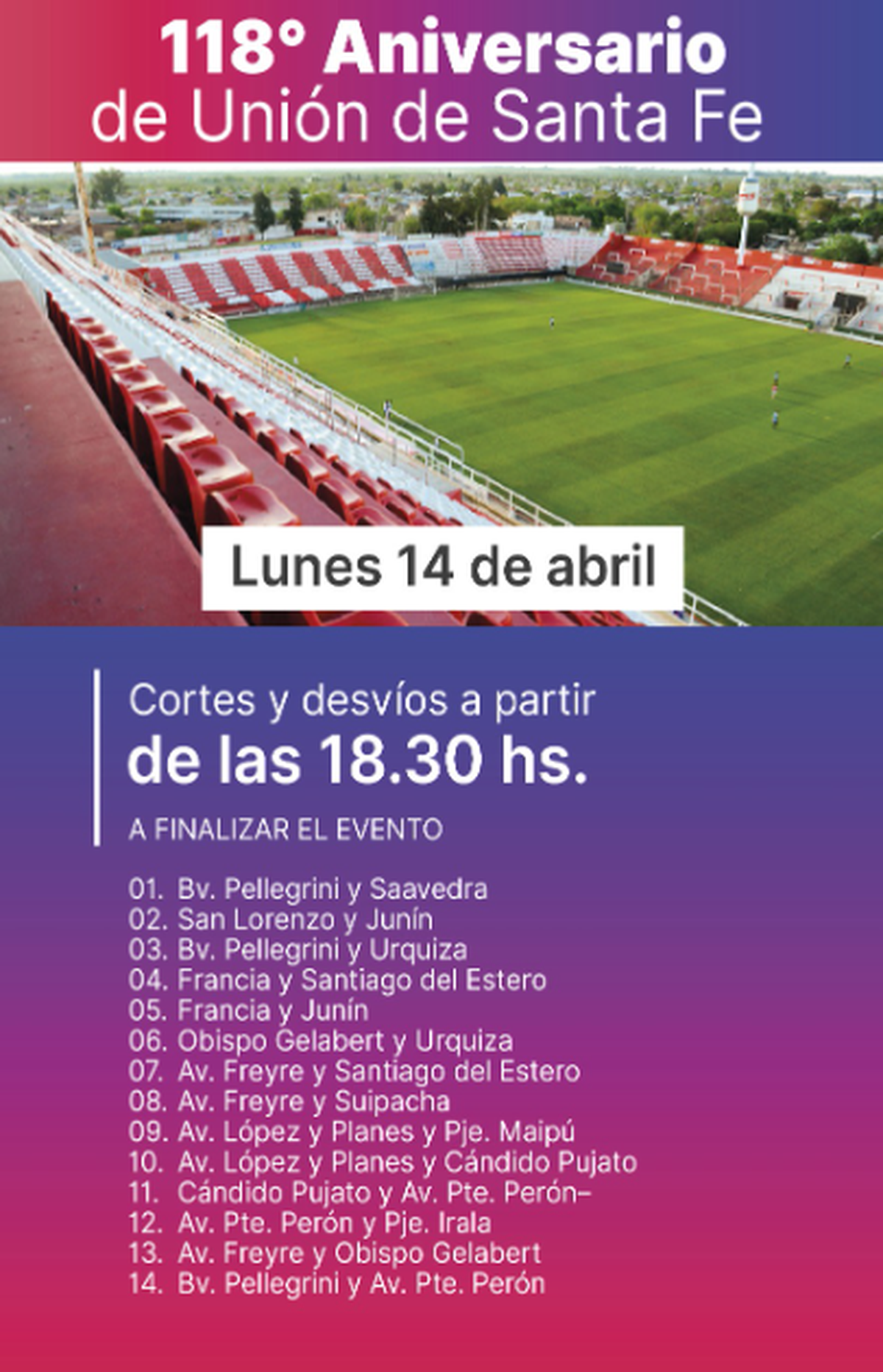 El Ministerio de Seguridad de Santa Fe brindó detalles del operativo por el cumple de Unión. El Ministerio de Seguridad de Santa Fe brindó detalles del operativo por el cumple de Unión.