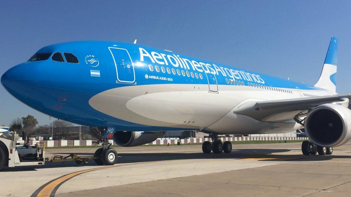 Aerolíneas Argentinas reactiva los vuelos al exterior desde octubre.