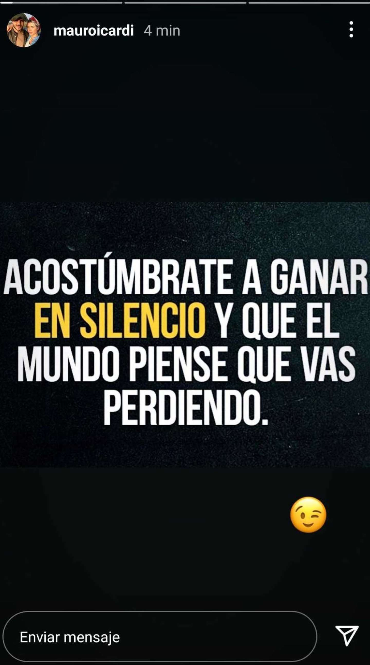 Mauro Icardi desafi&oacute; a Wanda Nara.