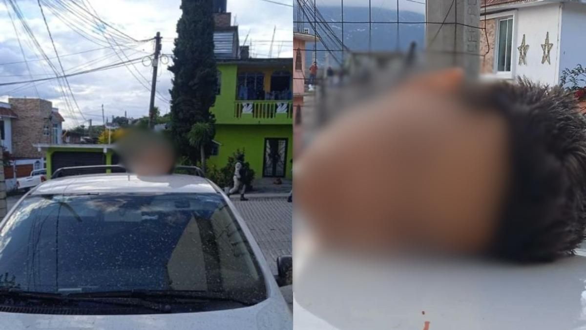 La cabeza del alcalde decapitado en México fue dejada en el techo de su auto. La cabeza del alcalde decapitado en México fue dejada en el techo de su auto.