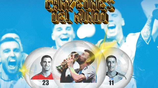 Furor por las bolitas santafesinas de los Campeones del Mundo.