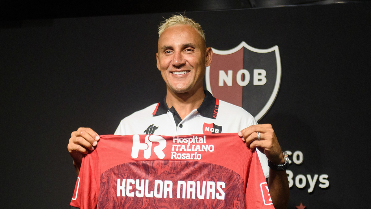 No va más: Keylor Navas se irá de Newells y ya tiene nuevo club.