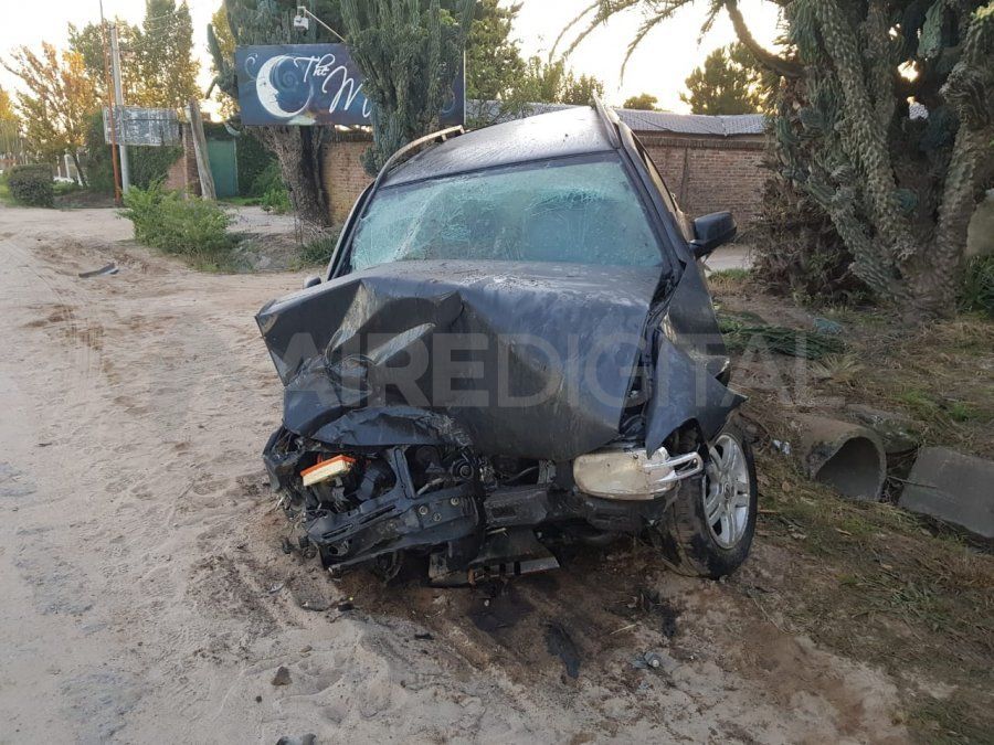 El accidente se produjo este sábado en Aristóbulo del Valle 10.800