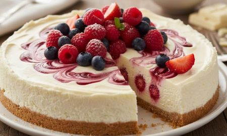 La combinación de la cremosidad del chocolate blanco con la acidez de los frutos rojos logra ese equilibrio justo. La combinación de la cremosidad del chocolate blanco con la acidez de los frutos rojos logra ese equilibrio justo.