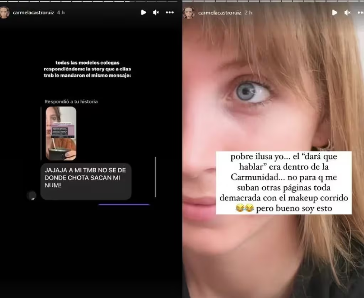Carmela Castro Ruiz vía Instagram. Carmela Castro Ruiz vía Instagram.