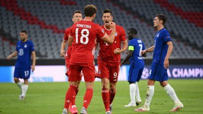 Bayern Munich cerró la serie y enfrentará el viernes a Barcelona