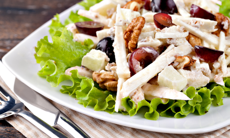 Cómo hacer ensalada waldorf: un plato rico, nutritivo y saludable Cómo hacer ensalada waldorf: un plato rico, nutritivo y saludable
