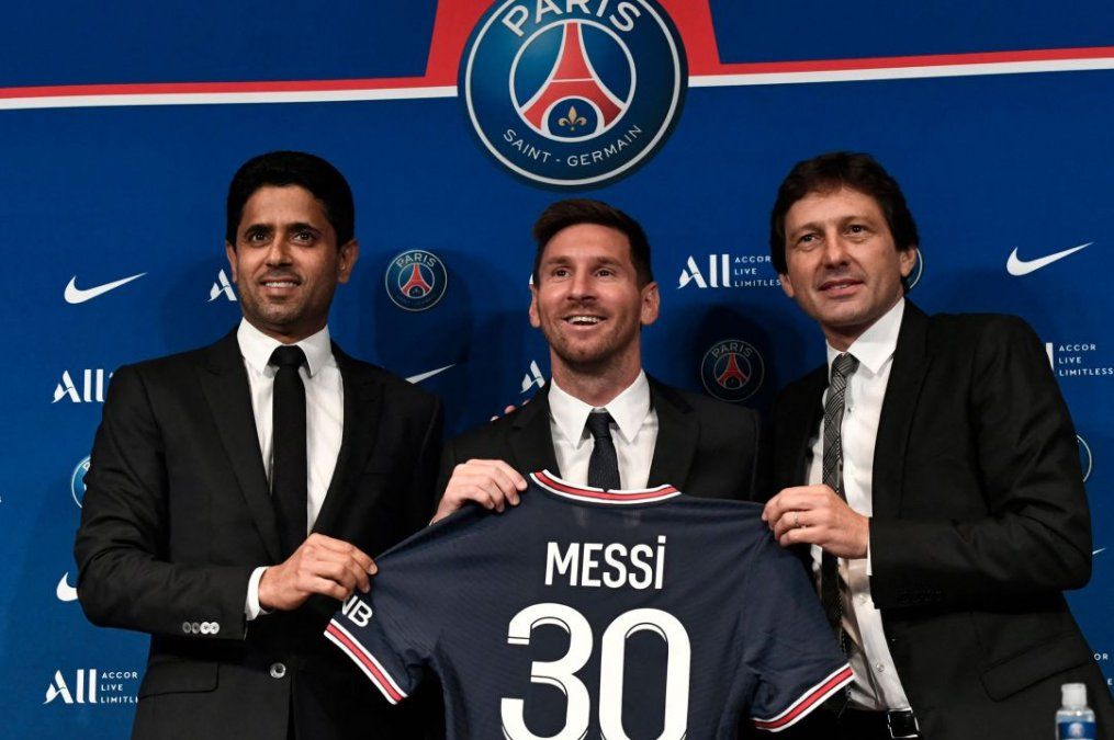 Lionel Messi firmó con el PSG.
