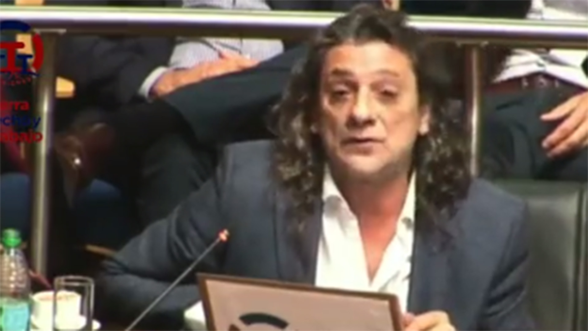 Martín Sereno es militante de Movimiento Evita