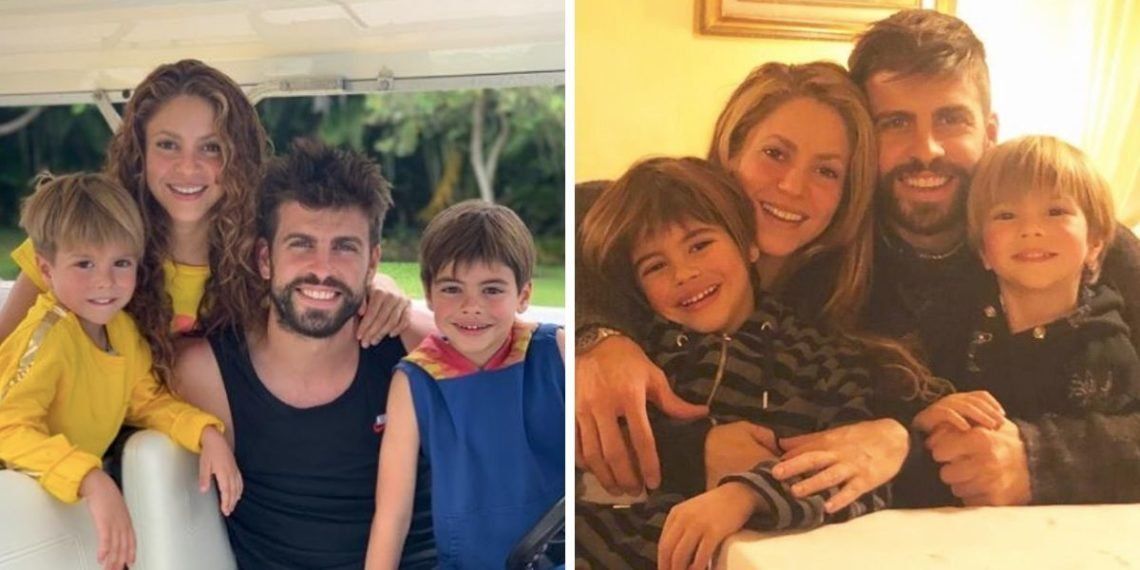 Shakira y Gerard Piqué tuvieron dos hijos.
