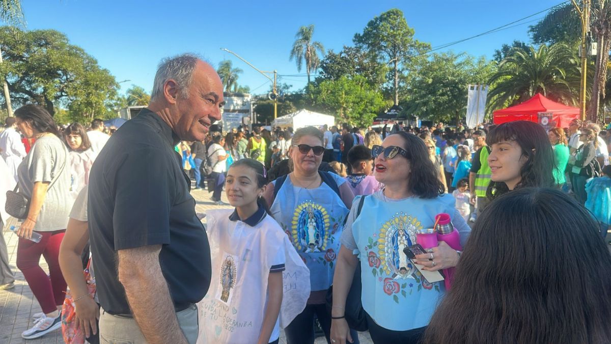 La peregrinación a Guadalupe reúne a miles de fieles de toda la provincia.