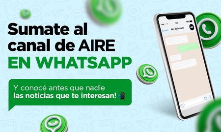 Sumate al canal de AIRE en WhatsApp de manera simple y sencilla con este paso a paso. Sumate al canal de AIRE en WhatsApp de manera simple y sencilla con este paso a paso.