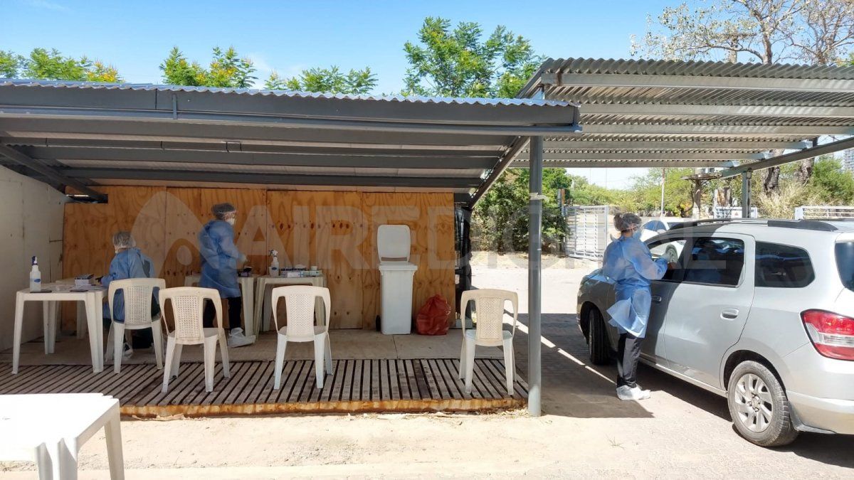 El centro de testeo covid-19 de Iapos funciona en el hotel de ATE.&nbsp;