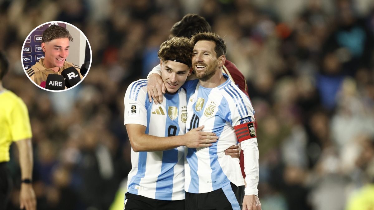 El mensaje de Messi a Julián Álvarez tras su asistencia y la despedida más emotiva con la Selección Argentina