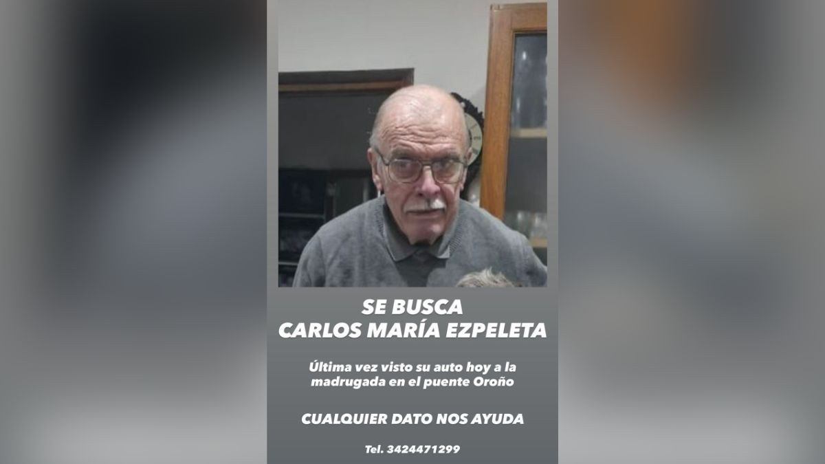 El flyer que comparte la familia en redes sociales. Cualquier información válida, se recomienda llamar al 911. El flyer que comparte la familia en redes sociales. Cualquier información válida, se recomienda llamar al 911.