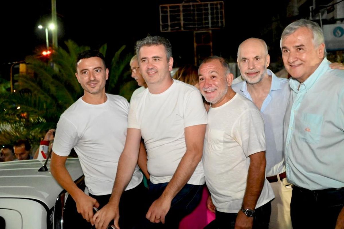 Gerardo Morales y Horacio Rodríguez Larreta