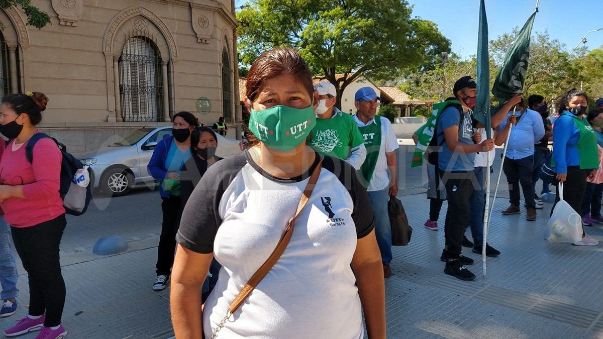 Delicia Zenteno, representante de la UTT.