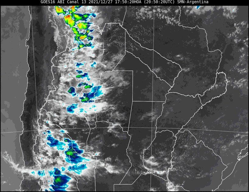El ingreso de nubosidad y aire cálido desde el noroeste favorecen el ascenso de las temperaturas, situación que se mantendrá en lo que resta de la semana, aunque con baja humedad.