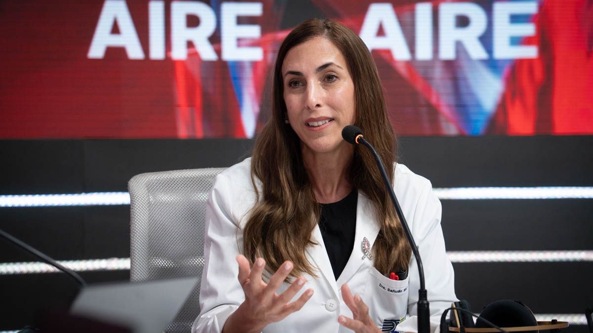 La doctora Mercedes Sañudo