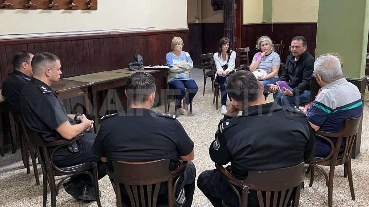 El encuentro tuvo lugar en el Club Argentino de barrio Candioti.