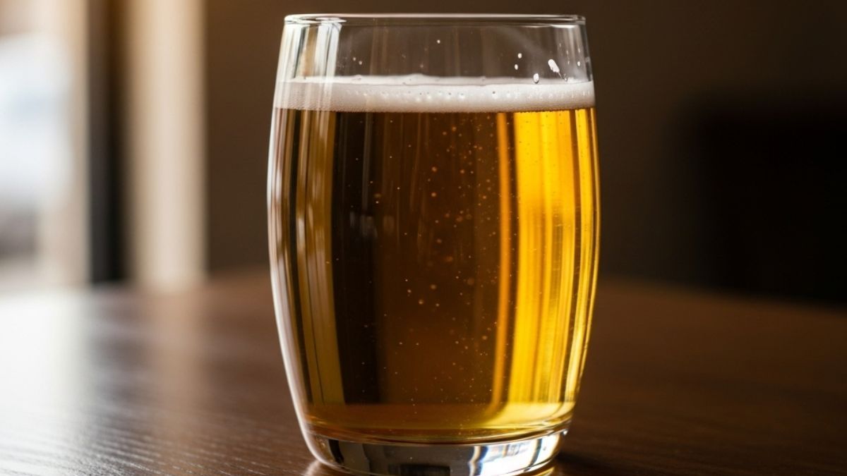 No es bueno para la salud tomar mucha cerveza.