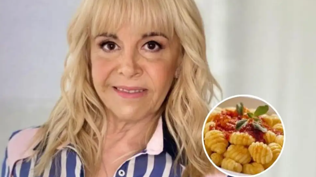 Claudia Villafañe reveló el secreto de sus famosos ñoquis.