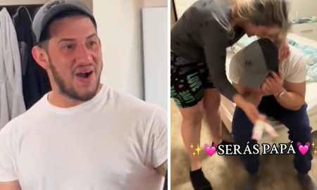 Se enteró de que iba a ser papá, conmovió a todos con su reacción y se hizo viral. Se enteró de que iba a ser papá, conmovió a todos con su reacción y se hizo viral.