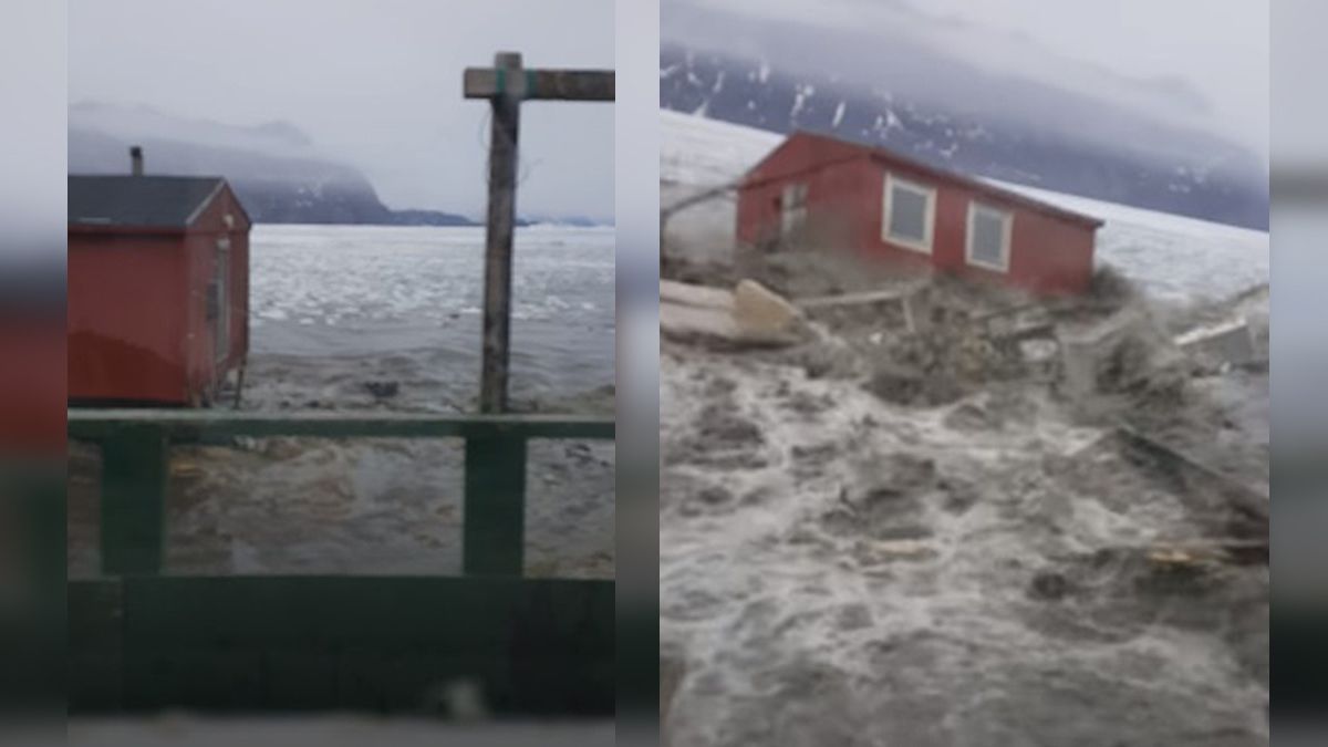 Esta semana se difundió un video que muestra en seis minutos el avance de las olas que se devoraron casas y se cobraron dos vidas.