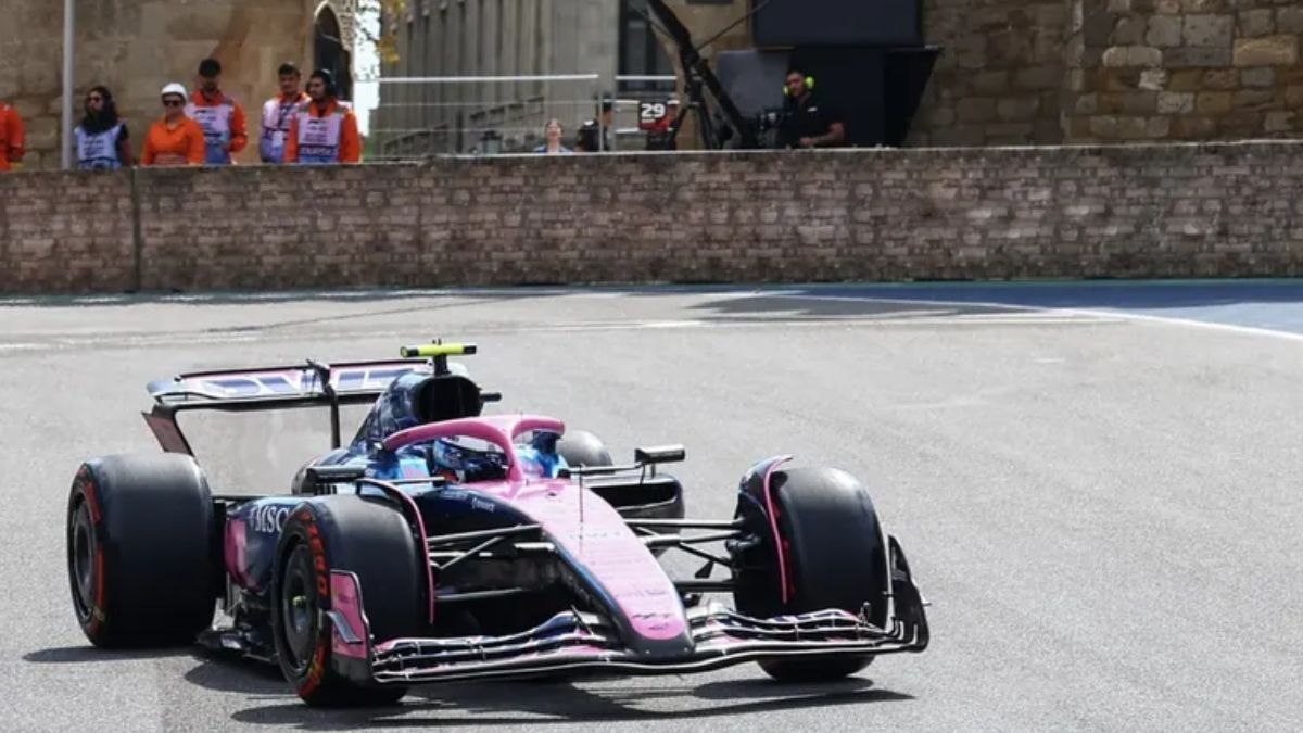 Franco Colapinto largó 16° en el GP de Fórmula 1 en Azerbaiyán