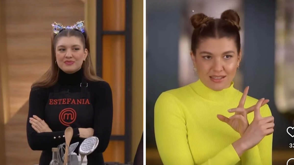 Los peinados y accesorios de Estefanía varían en cada gala de MasterChef.