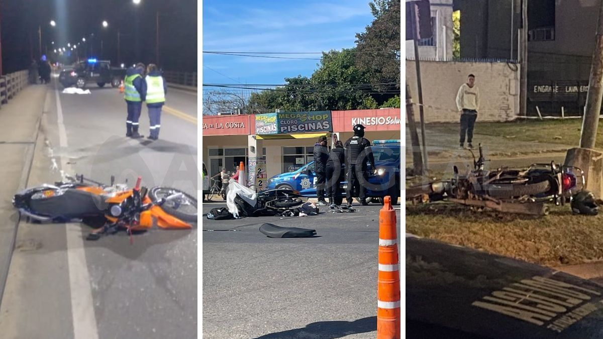 Tras los accidentes fatales en moto, no descartan endurecer multas por no usar casco en Santa Fe