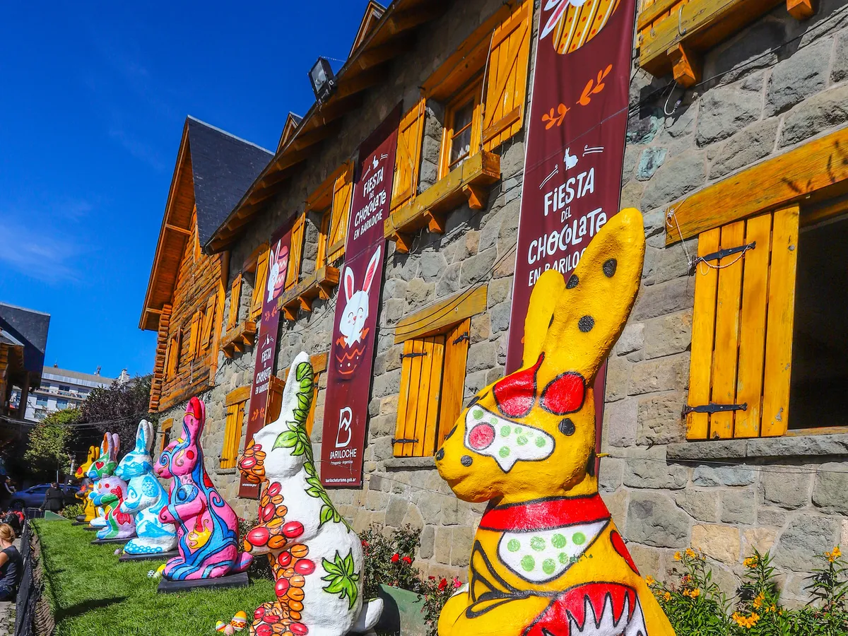 El Viernes Santo será el turno de la exhibición de la barra de 210 metros de chocolate