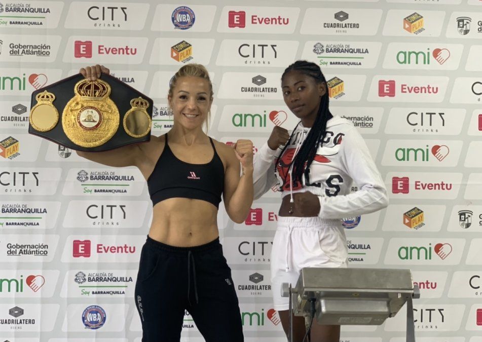 Yésica Tuti Bopp pelea este viernes ante Johana Blanco Zúñiga