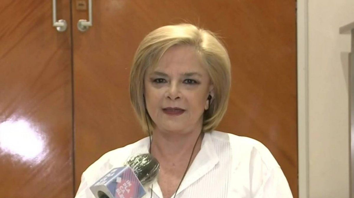 María Leal prefirió no dar el nombre
