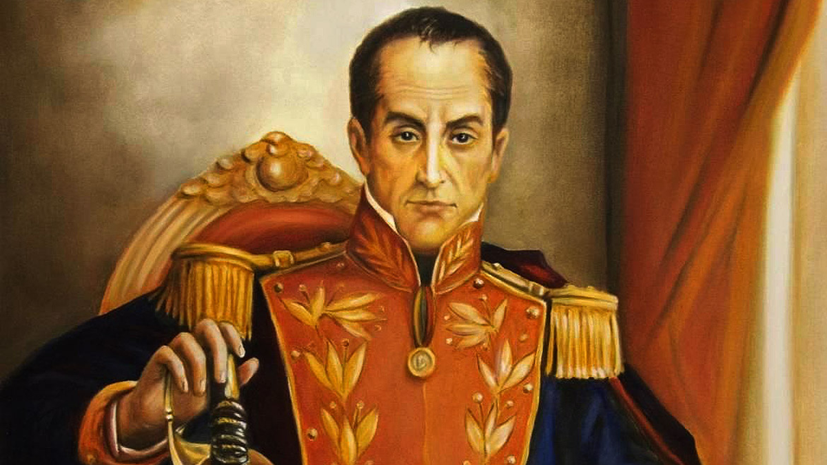 En 1830 muere Simón Bolívar, fundador de las repúblicas de Gran Colombia y Bolivia